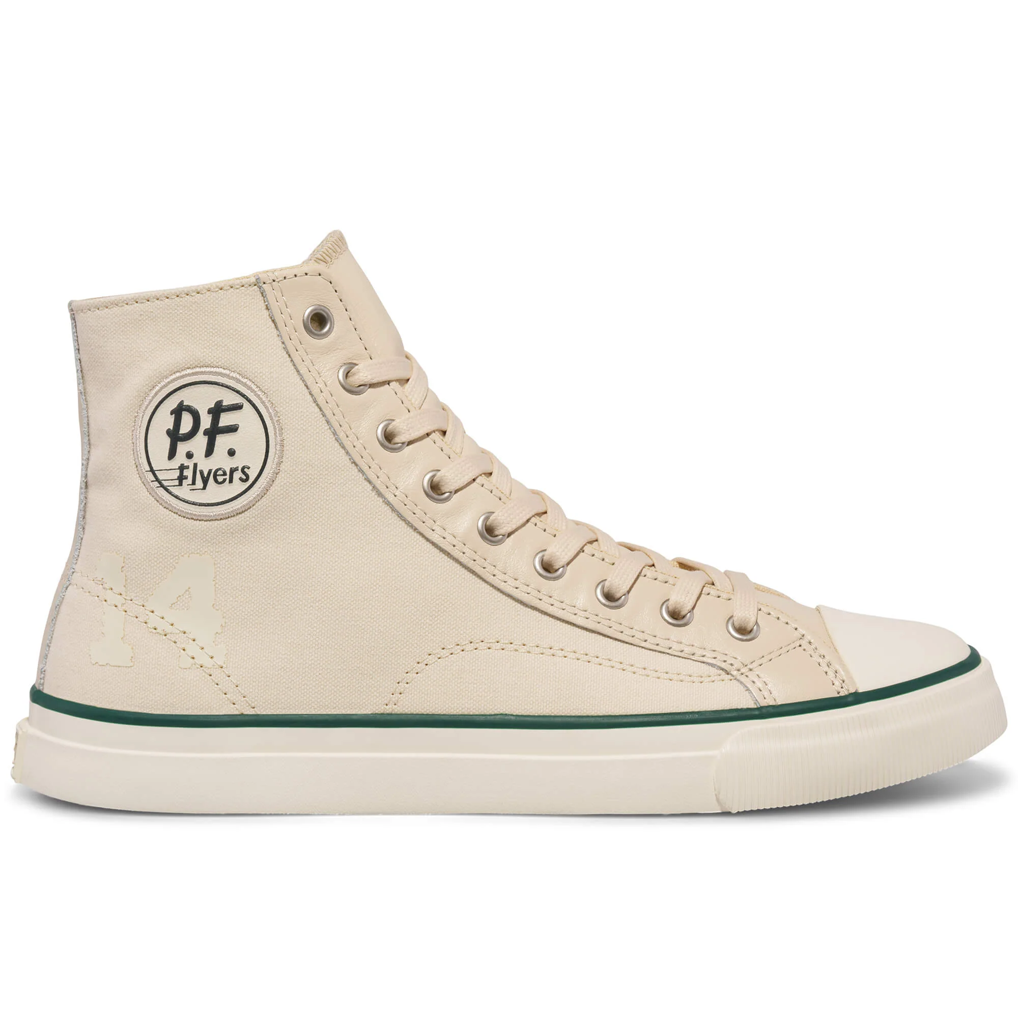All-American High-Top Antique White/Vintage Green - Image 3
