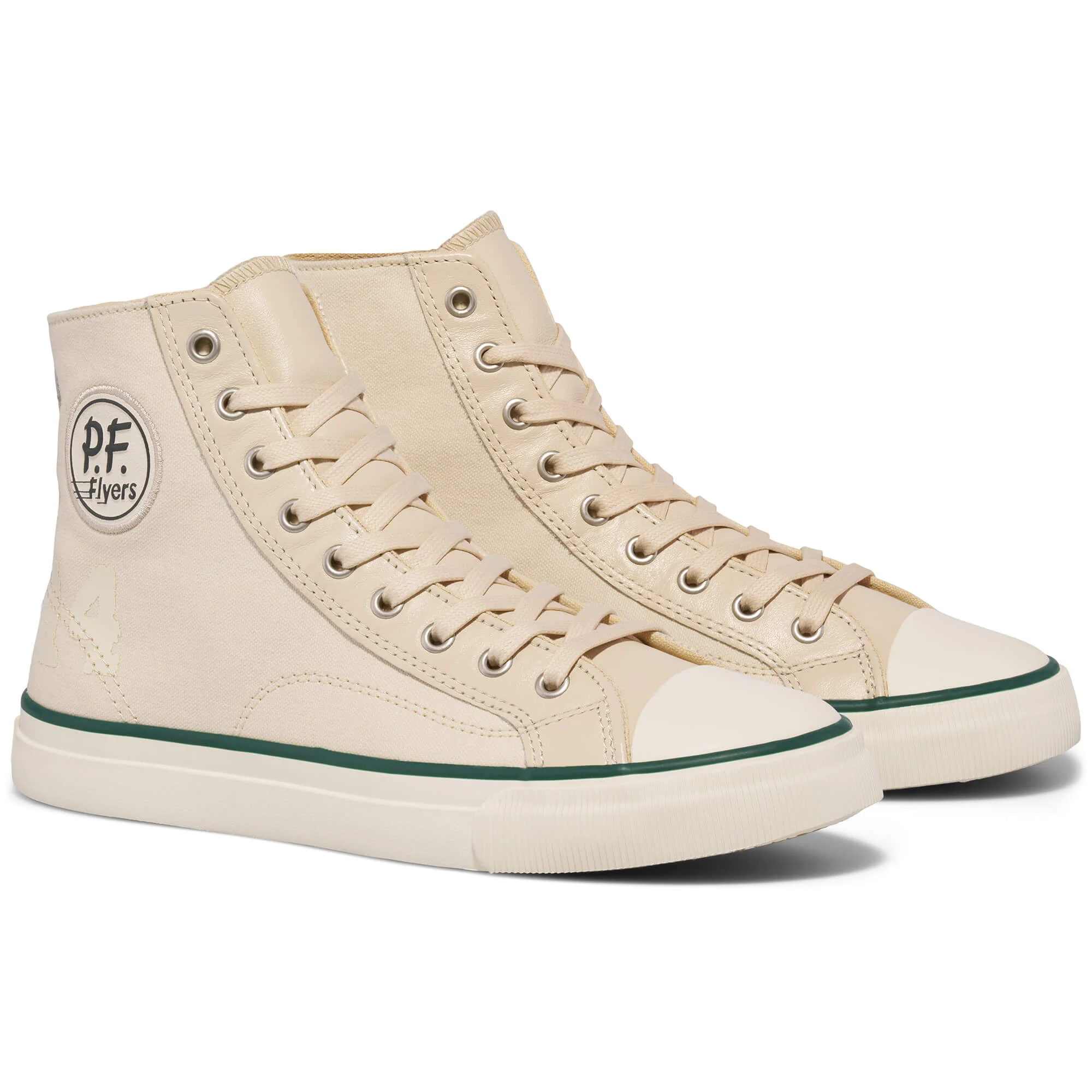 All-American High-Top Antique White/Vintage Green - Image 6