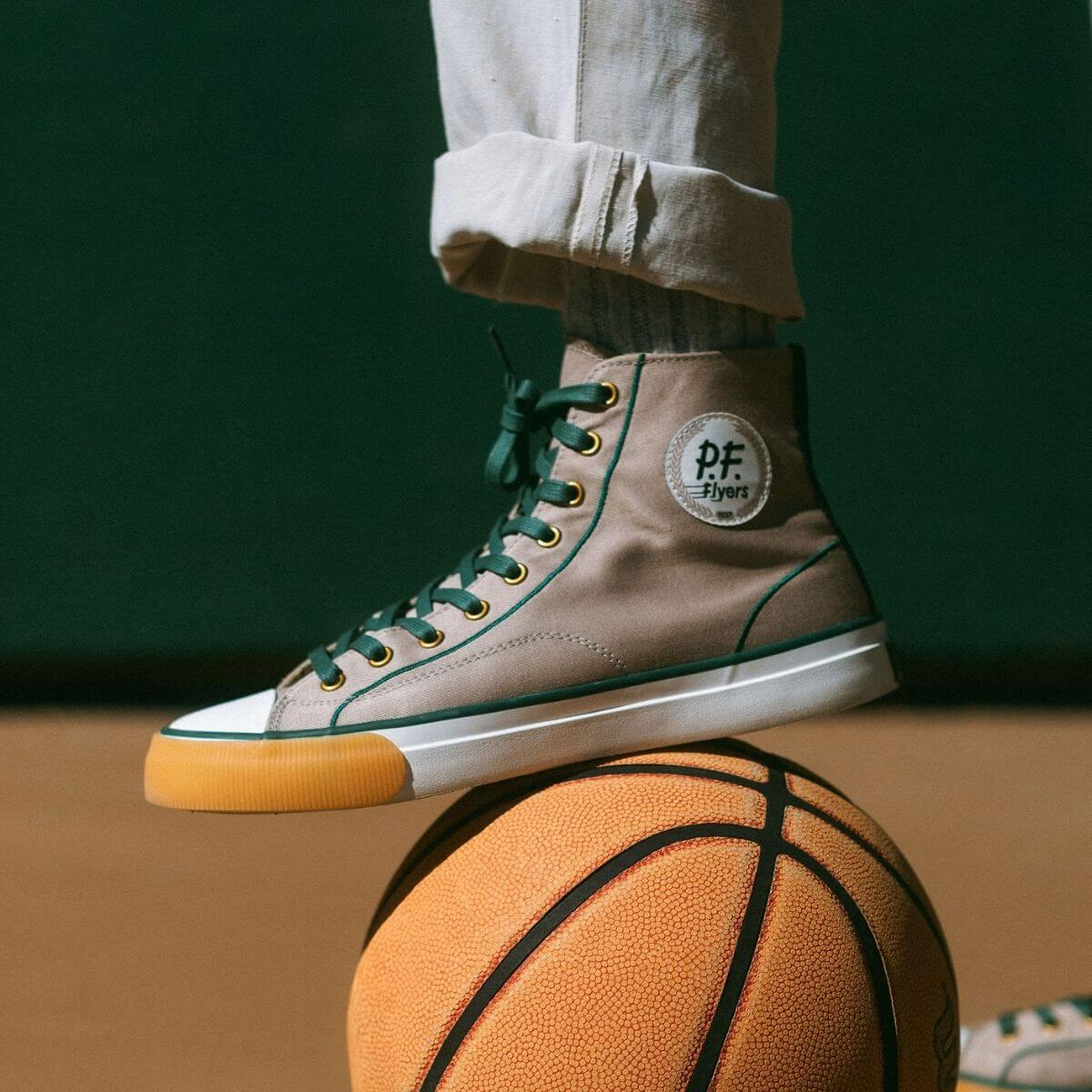 All-American High-Top Gray/Green - Image 15