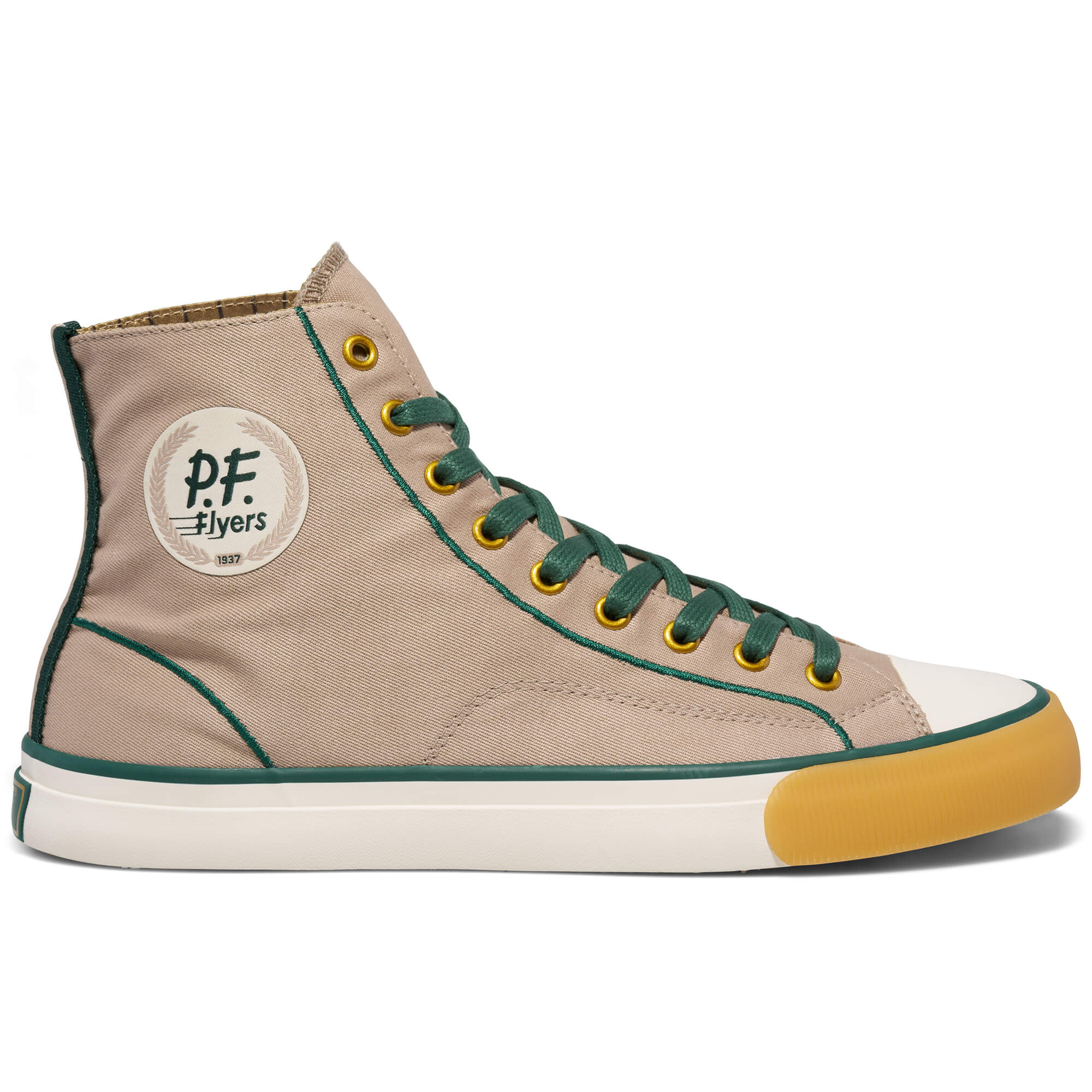 All-American High-Top Gray/Green - Image 6