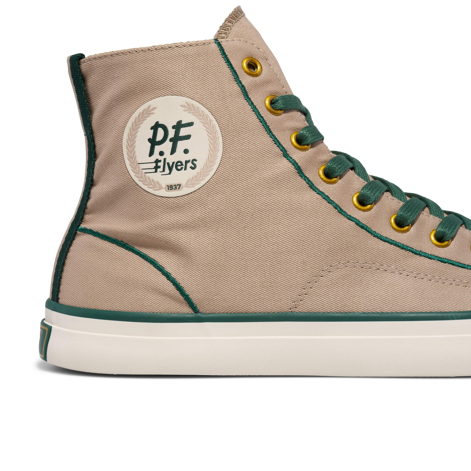All-American High-Top Gray/Green - Image 7
