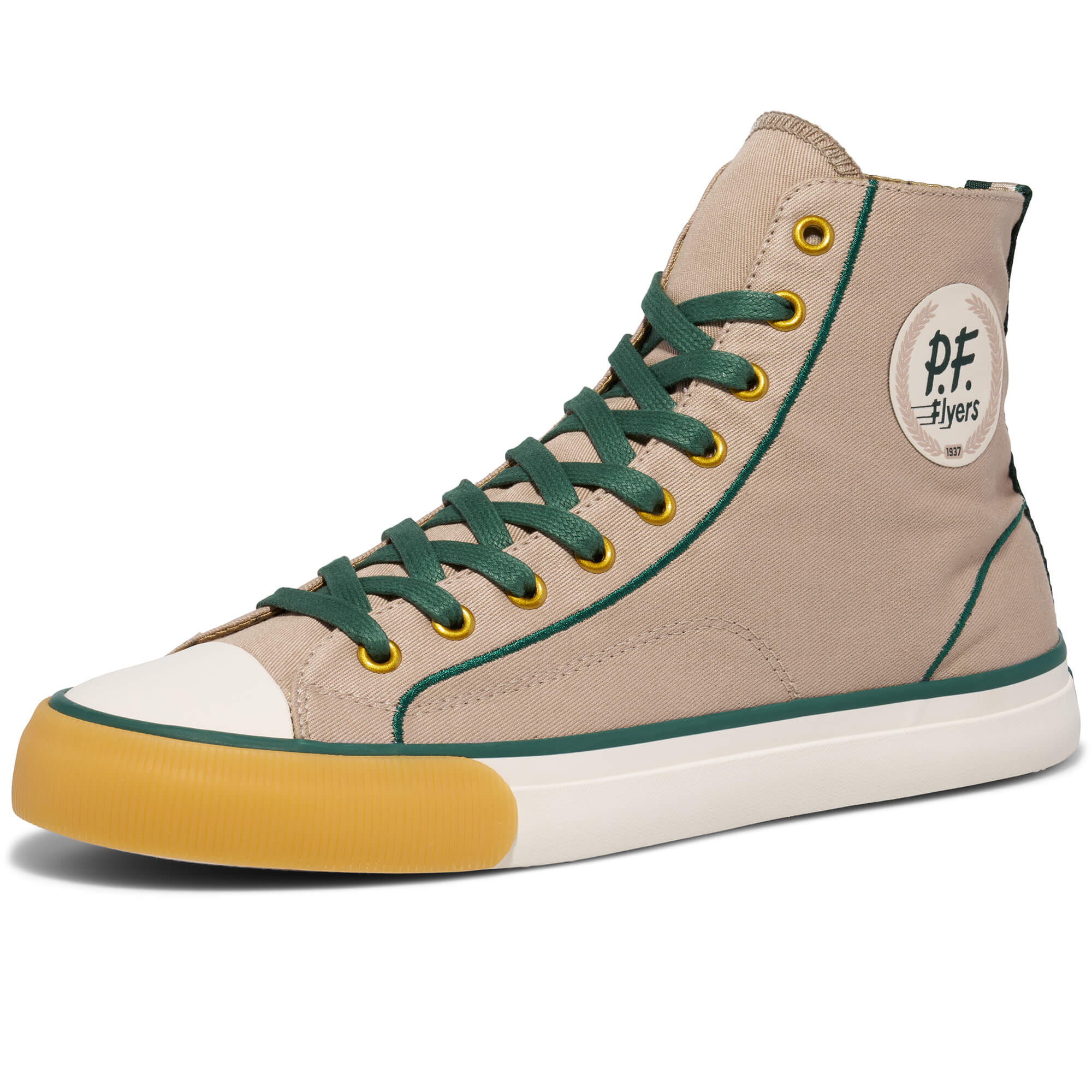 All-American High-Top Gray/Green - Image 8