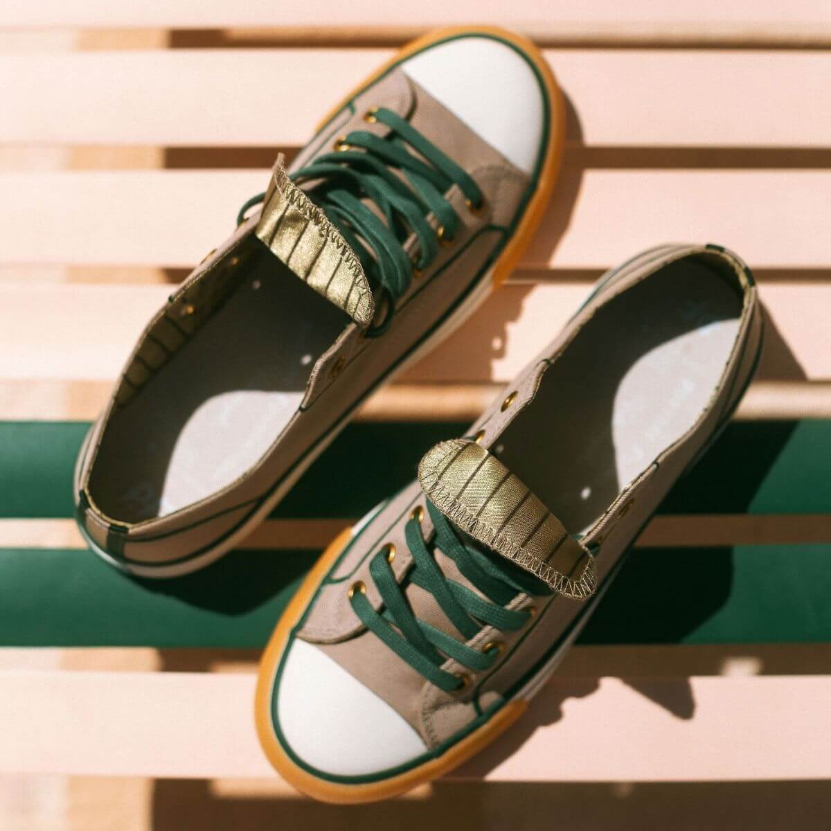 All-American Low-Top Gray/Green - Image 10