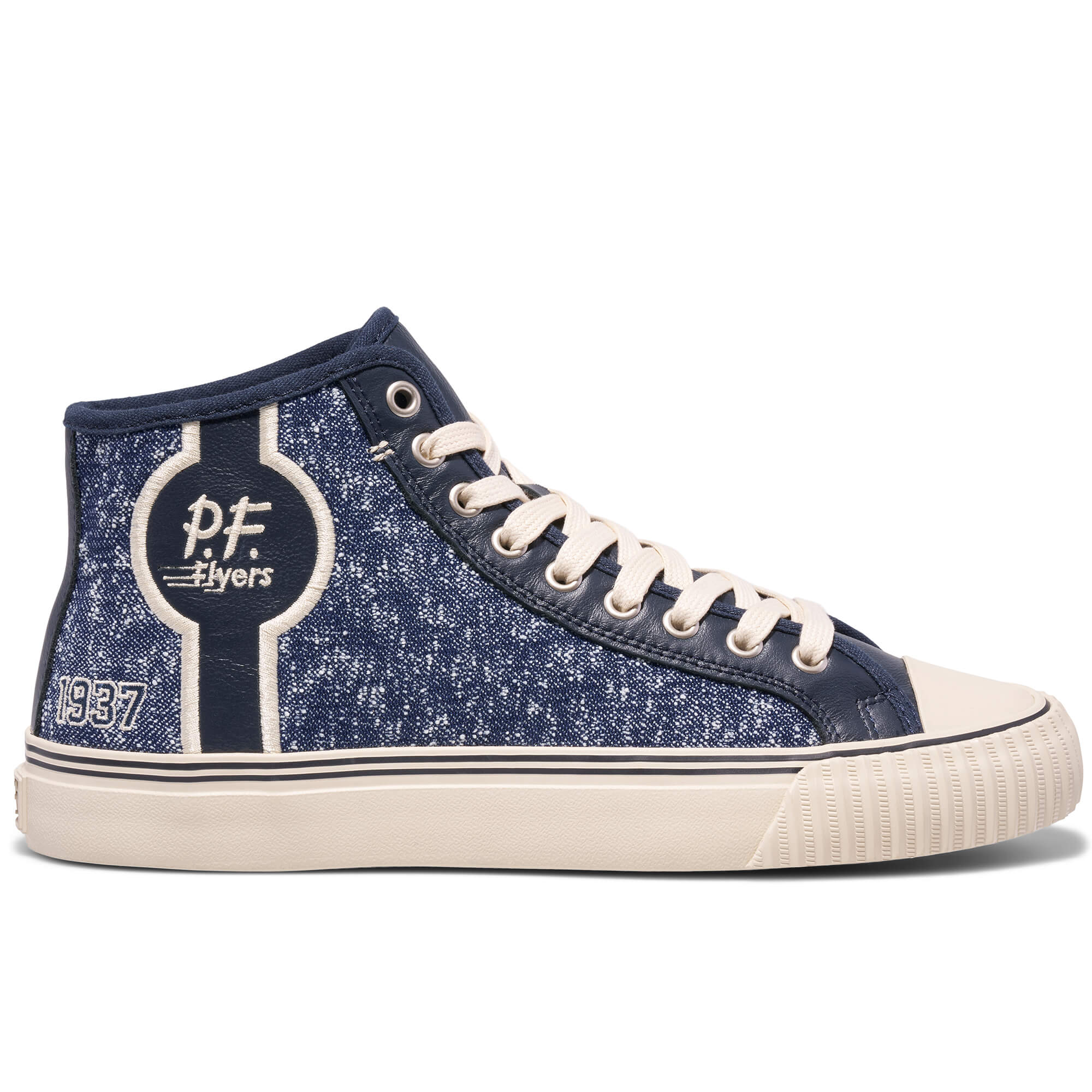 Center High-Top Navy/Gray - Image 4