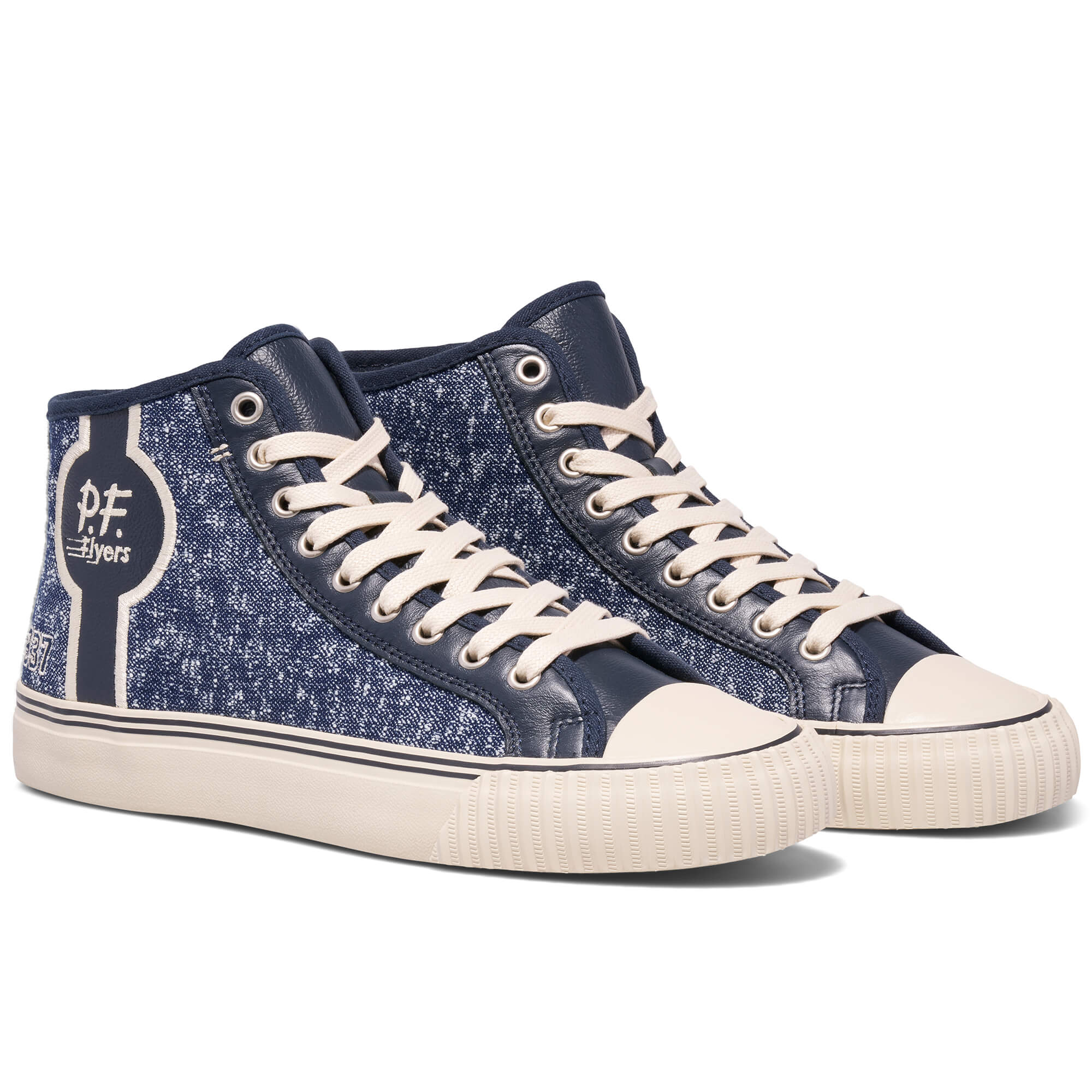 Center High-Top Navy/Gray - Image 5