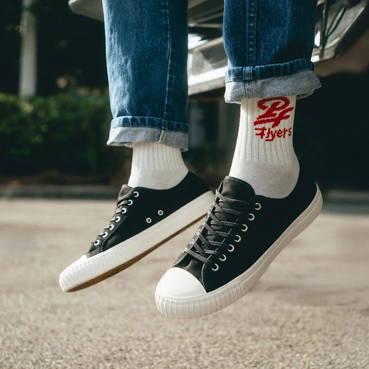 Center Low-Top Black/Sea Salt - Image 5