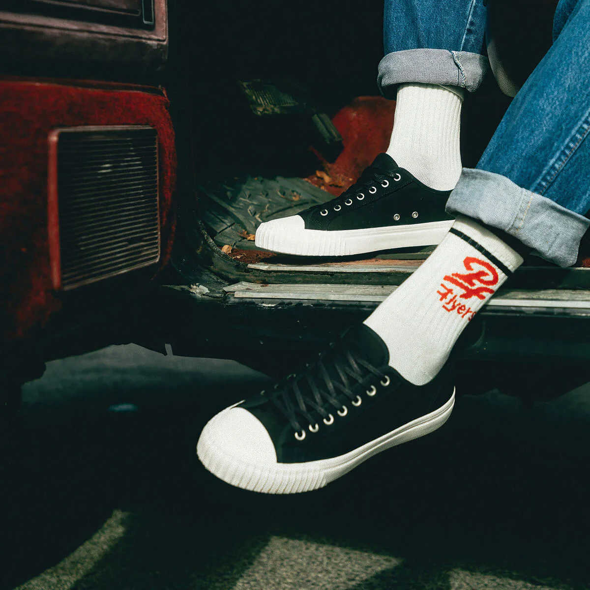 Center Low-Top Black/Sea Salt - Image 6