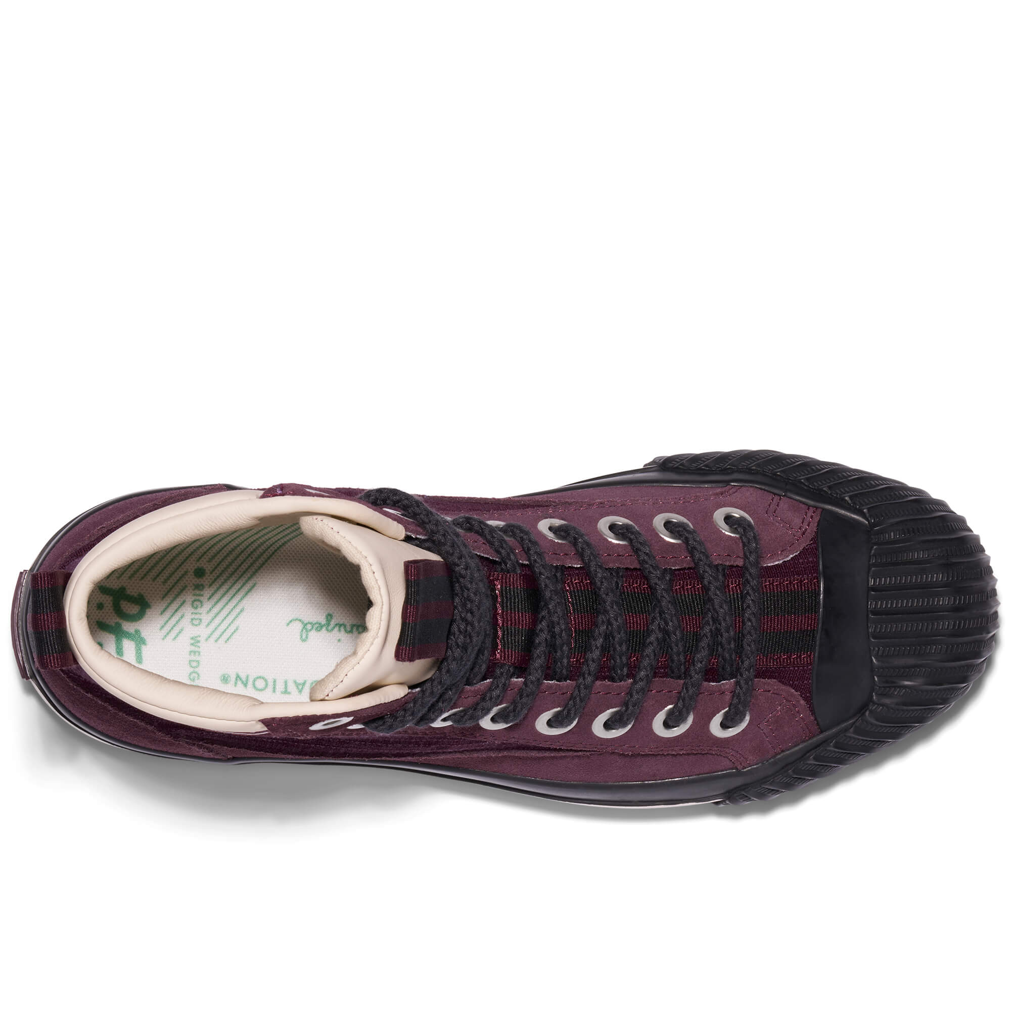Grounder High-Top Hiker Burgundy/Black - Image 10