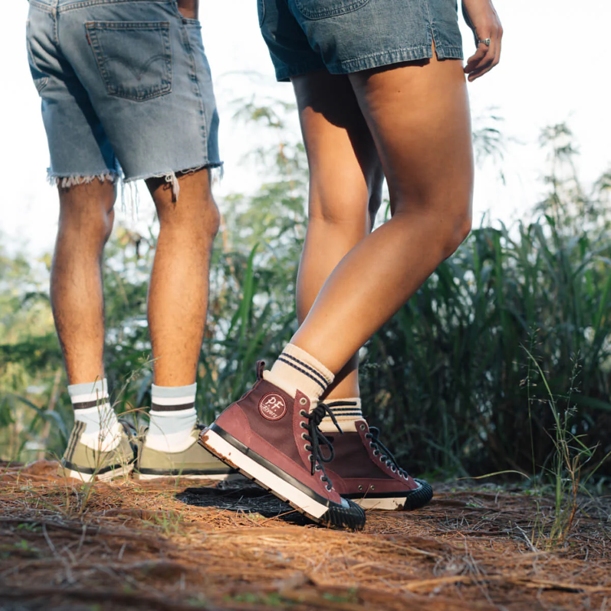 Grounder High-Top Hiker Burgundy/Black - Image 5