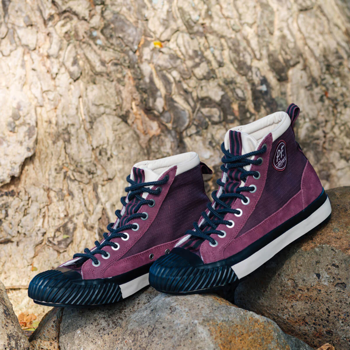 Grounder High-Top Hiker Burgundy/Black - Image 6