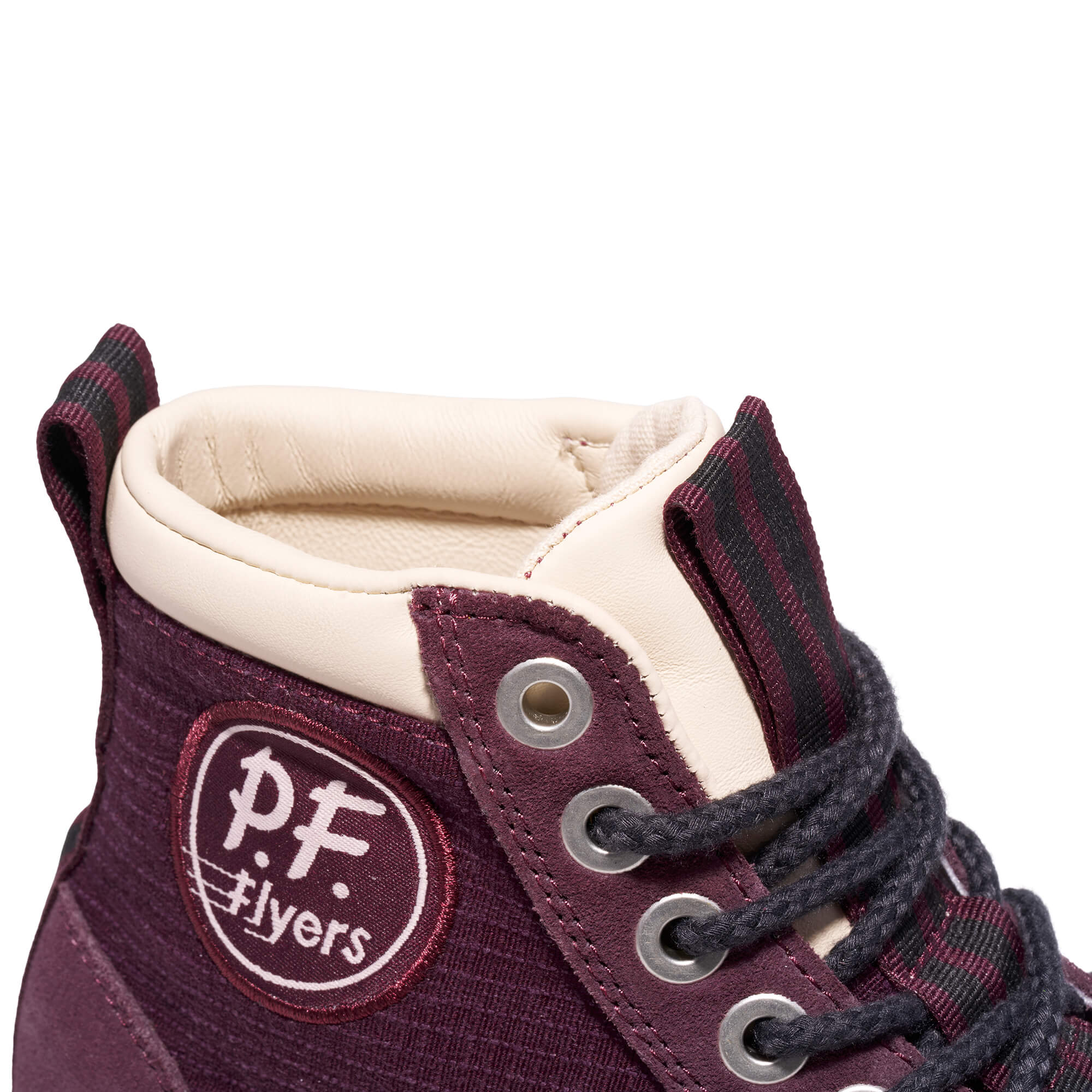 Grounder High-Top Hiker Burgundy/Black - Image 7