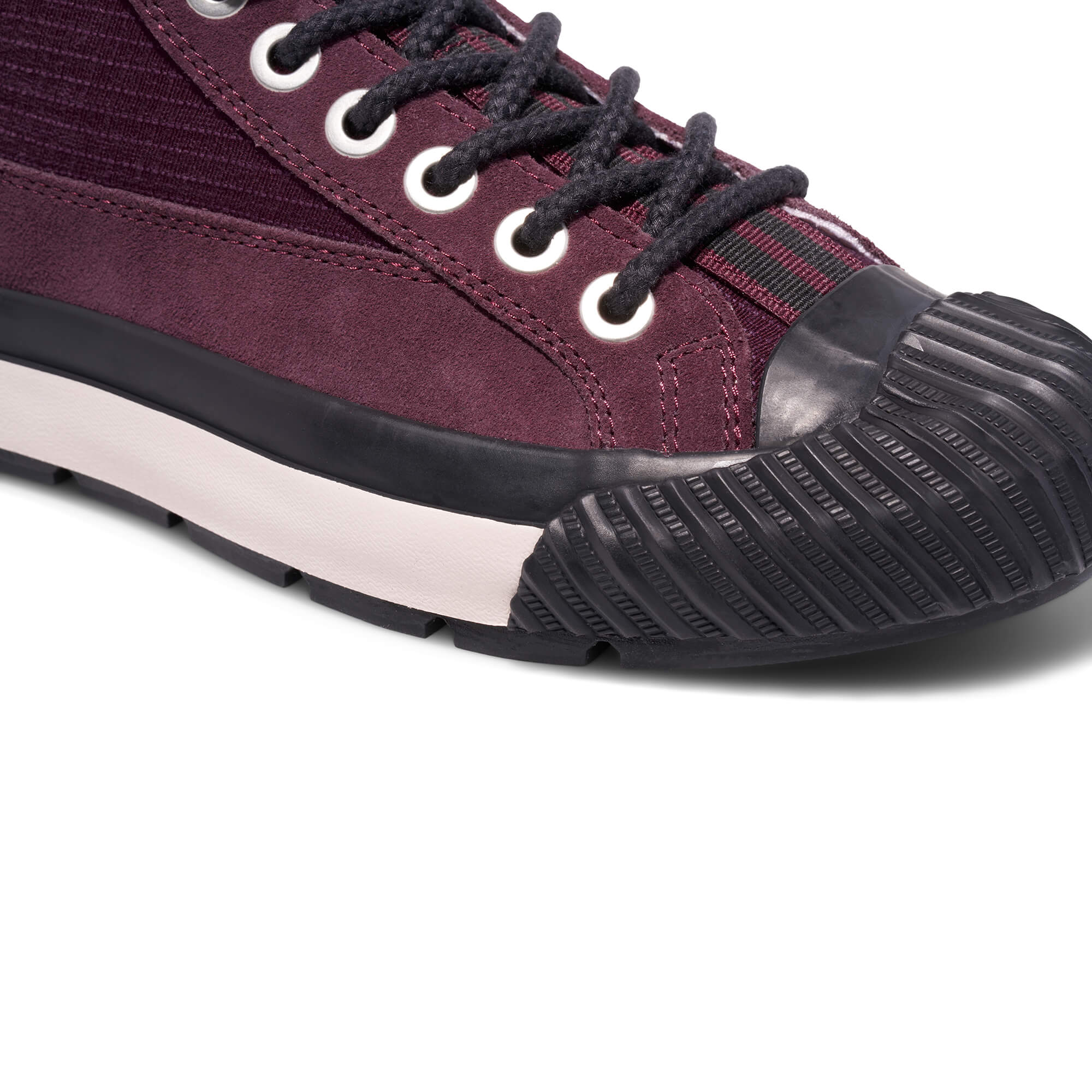 Grounder High-Top Hiker Burgundy/Black - Image 9