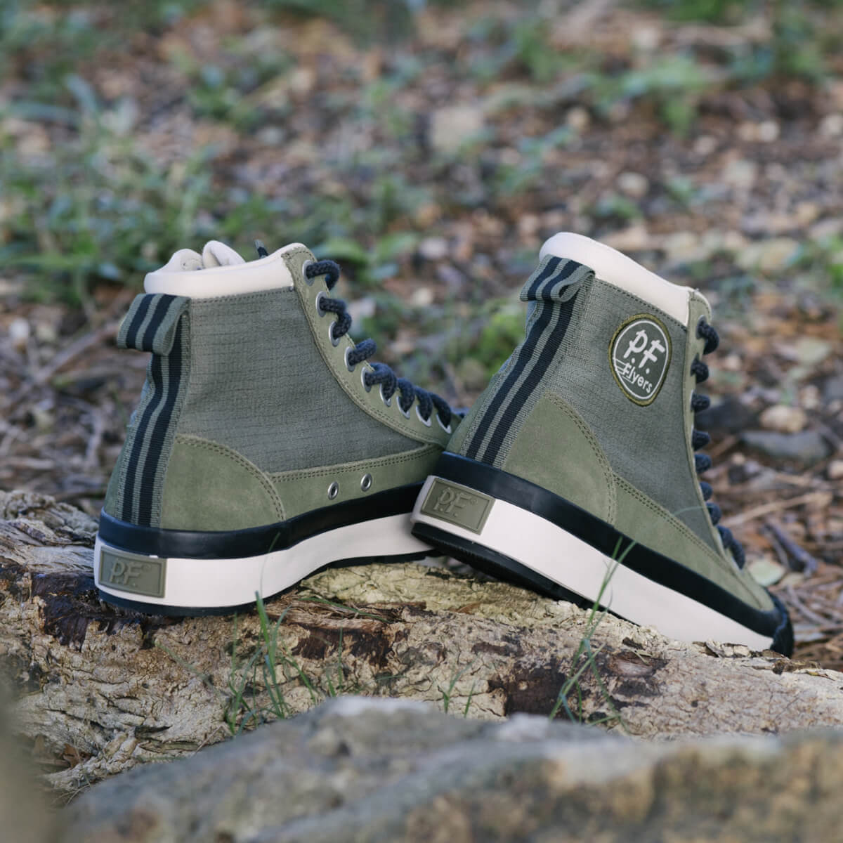Grounder High-Top Hiker Military Green/Black - Image 6