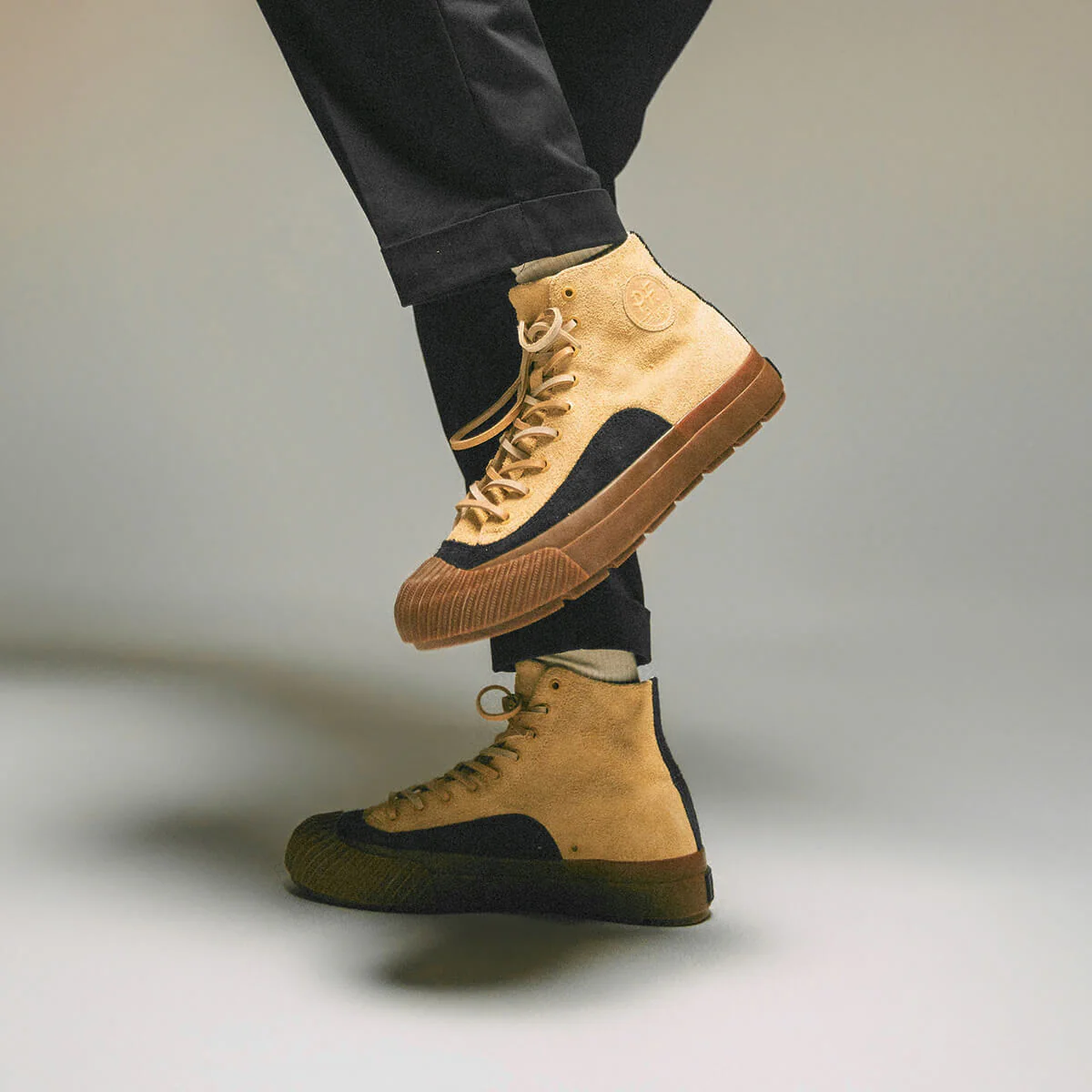 Grounder High-Top Wheat/Gum - Image 7
