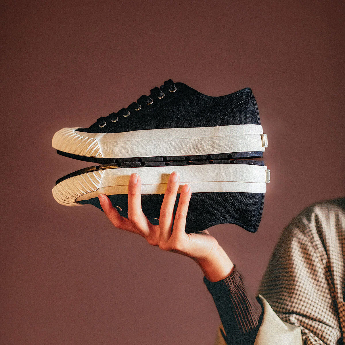 Grounder Low-Top Black/Sea Salt - Image 5