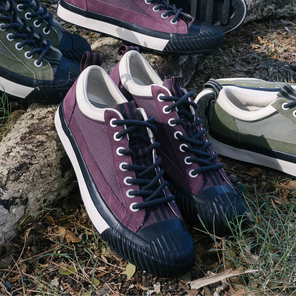 Grounder Low-Top Hiker Burgundy/Black - Image 12