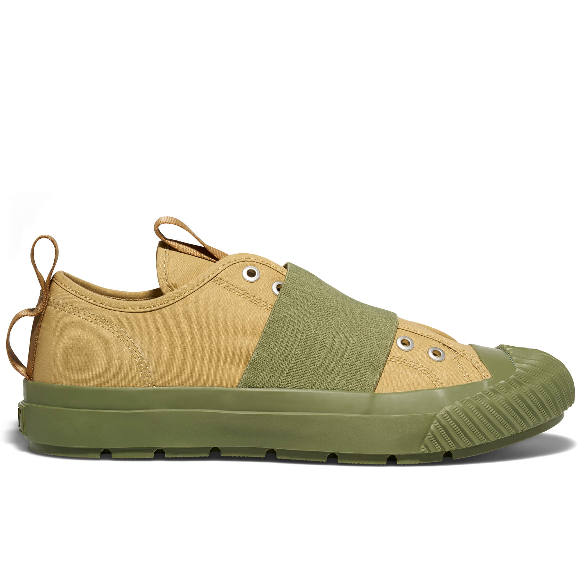 Grounder x Engineered Garments Low-Top Khaki/Olive - Image 4